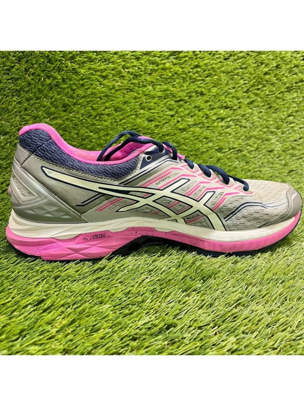 Asics GT-2000 5 Womens Size 11.5 Gray Pink Blue Athletic Running Shoes Sneakers